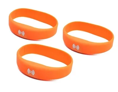 Zachte siliconen RFID-polsband – comfortabel, duurzaam en aanpasbaar, slim dr...